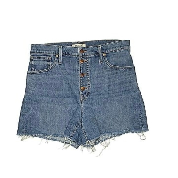 Madewell high waisted jean shorts - Picture 4 of 5